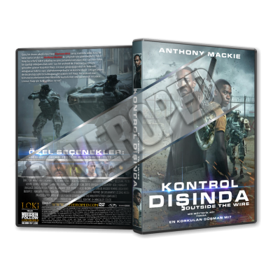 Kontrol Dışında - Outside the Wire - 2021 Türkçe Dvd Cover Tasarımı